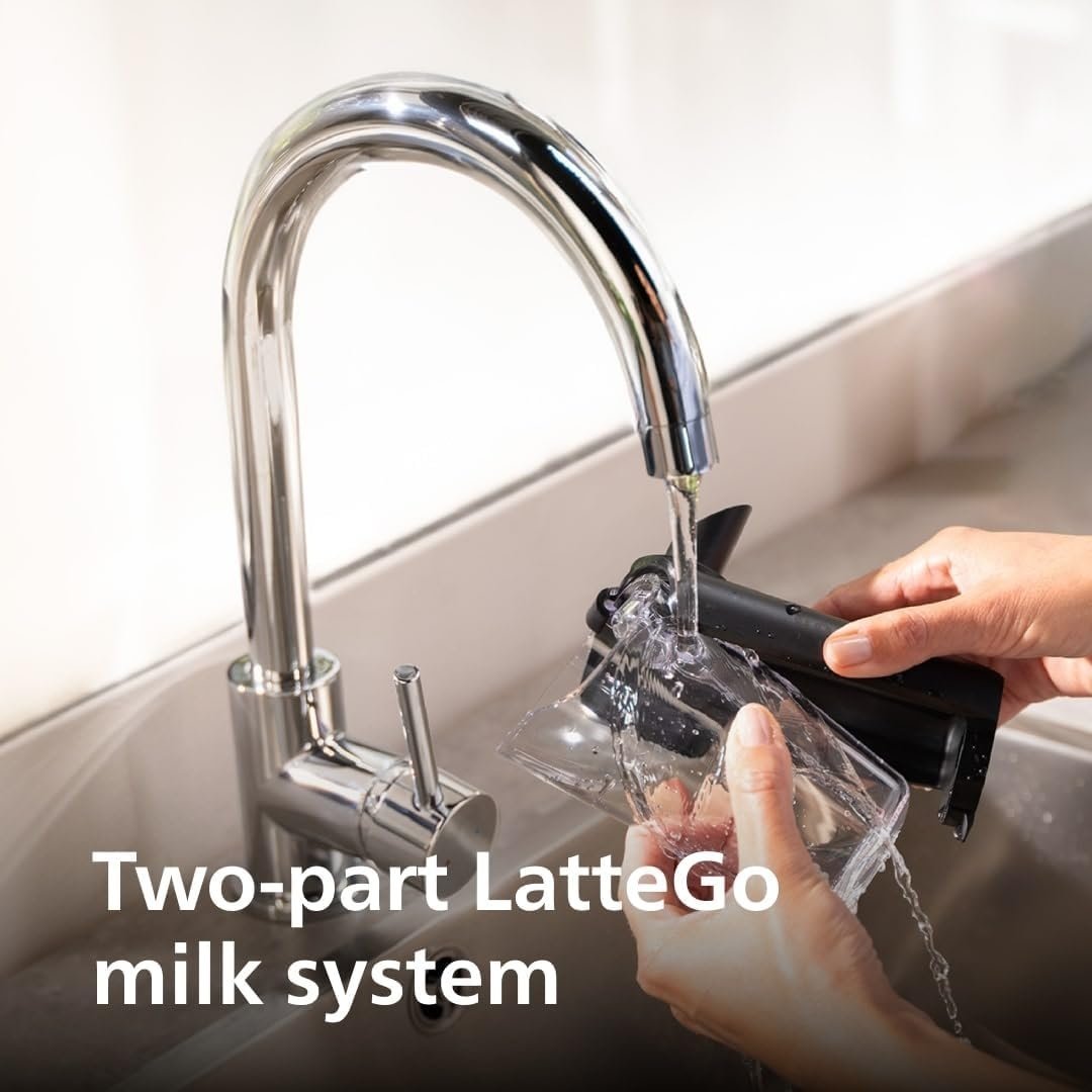 Philips 4400 Fully Automatic Espresso Machine with LatteGo & Iced Coffee - Image 5
