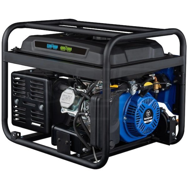Westinghouse WGen5300DFc - 5300 Watt Electric Start Dual-Fuel Portable Generator w/ Wireless Remote Start, RV Outlet & CO Sensor (49-State) - Image 6